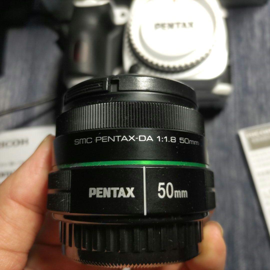 ペンタックス　KF ホワイト　レンズセット