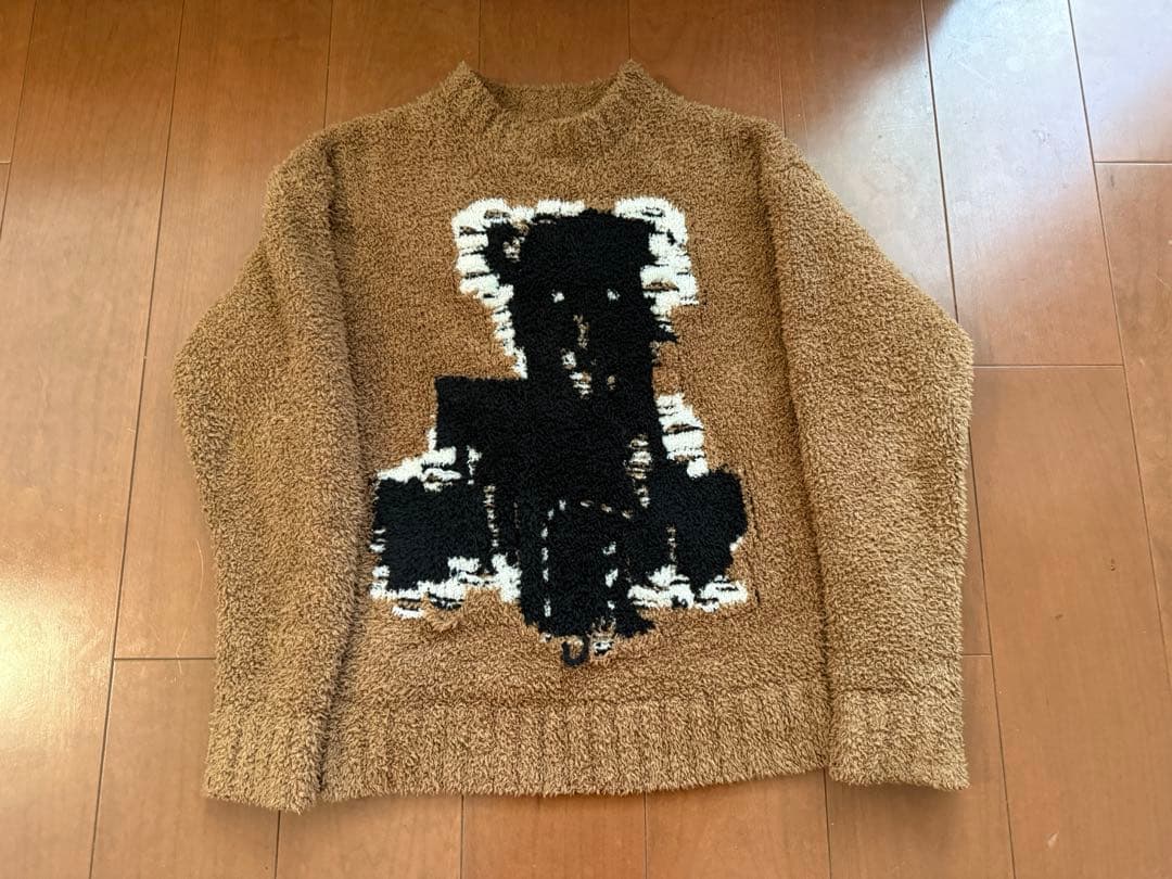 25AW Acne studios ブラウン クマモチーフ セーター S