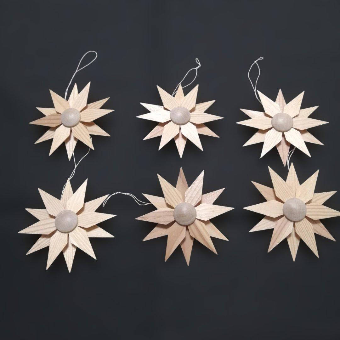 専用です。 ドイツ　木製クリスマスオーナメント6個+他1セット。