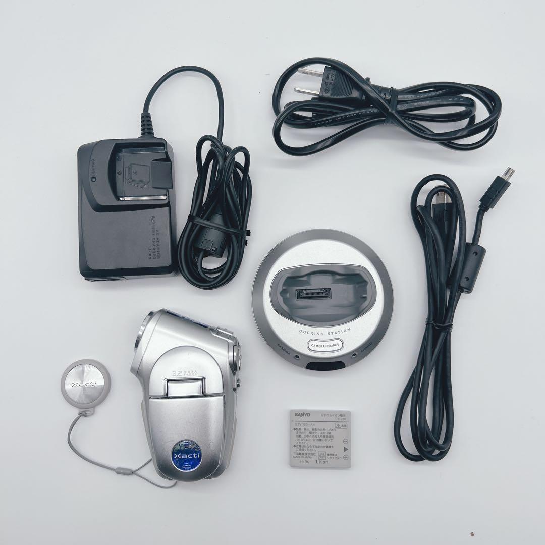 【動作確認済】SANYO Xacti DMX-C1 バッテリー 充電器付属