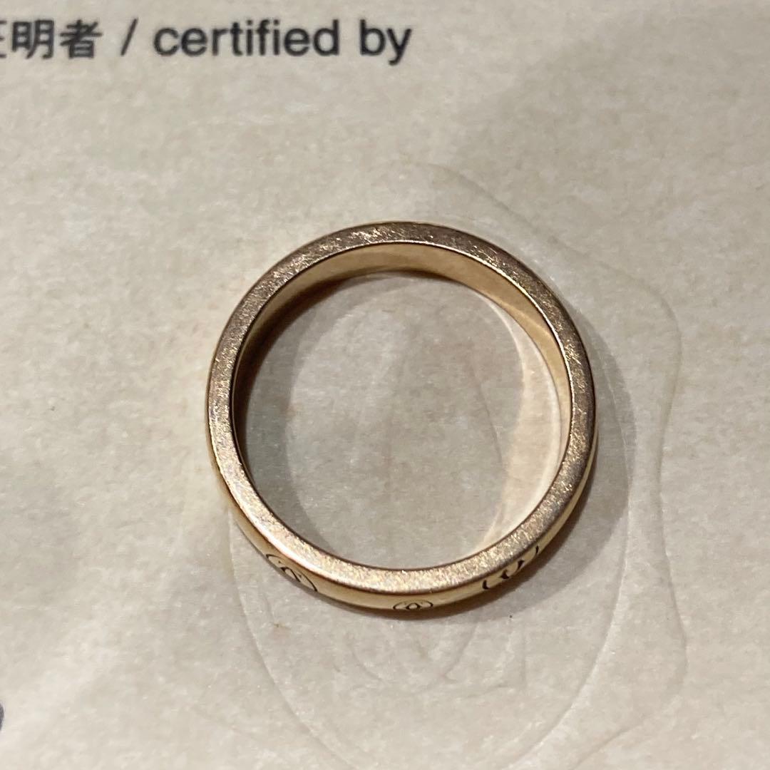 Cartier K18ハッピーバースデーPGリング サイズ50(日本10号)
