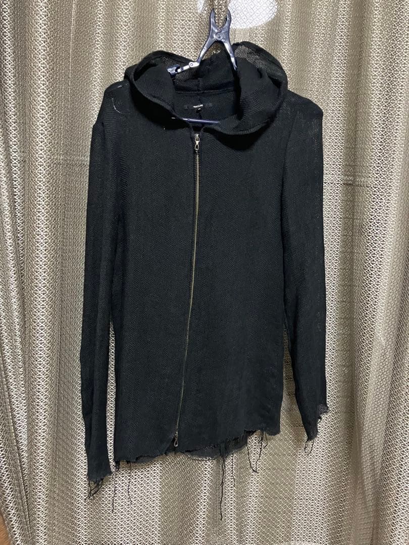 氷室京介　SHELLAC ブラック フード付きパーカー 48