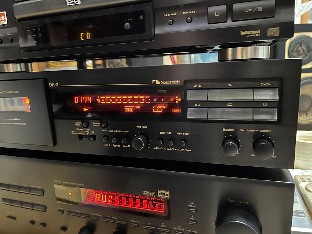 300台限定ナカミチDR-3 カセットデッキNakamichi