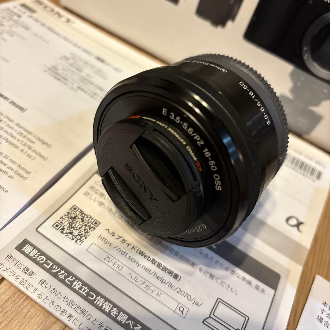Sony ZV-E10 ミラーレス一眼　パワーズームレンズキット 16-50mm