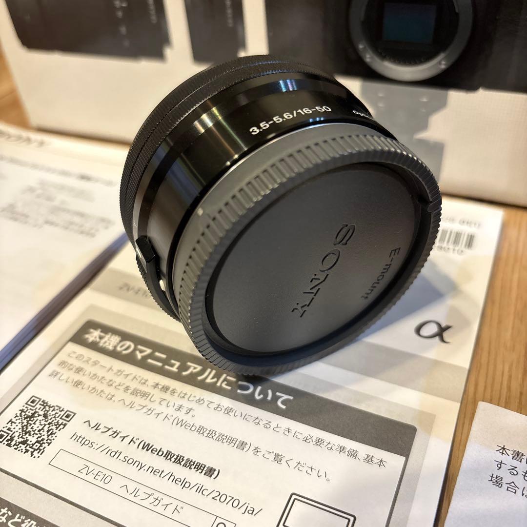 Sony ZV-E10 ミラーレス一眼　パワーズームレンズキット 16-50mm