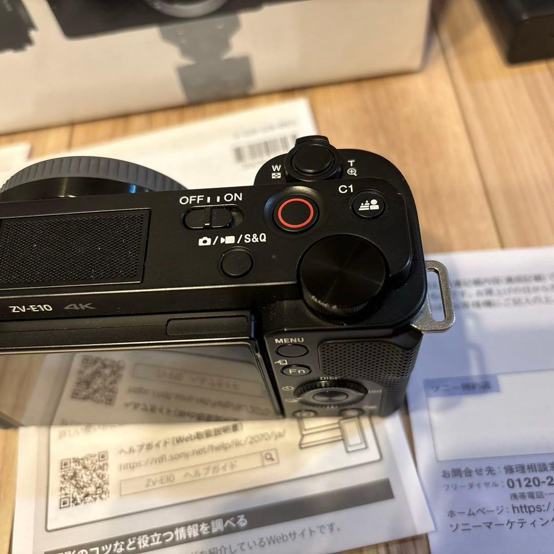 Sony ZV-E10 ミラーレス一眼　パワーズームレンズキット 16-50mm