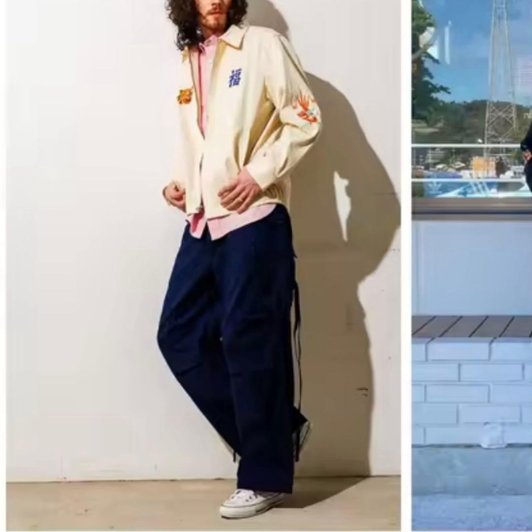 sotk 1976復刻ベトジャン刺繍60スーベニアジャケットアイボリー3L