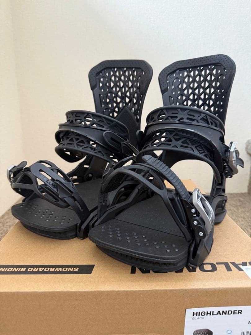 美品　SALOMON HIGHLANDER 24-25モデル　ビンディング M