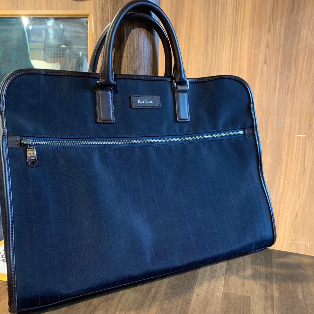 【超美品】ポールスミス　ネイビー　ビジネスバック　2way Paul Smith