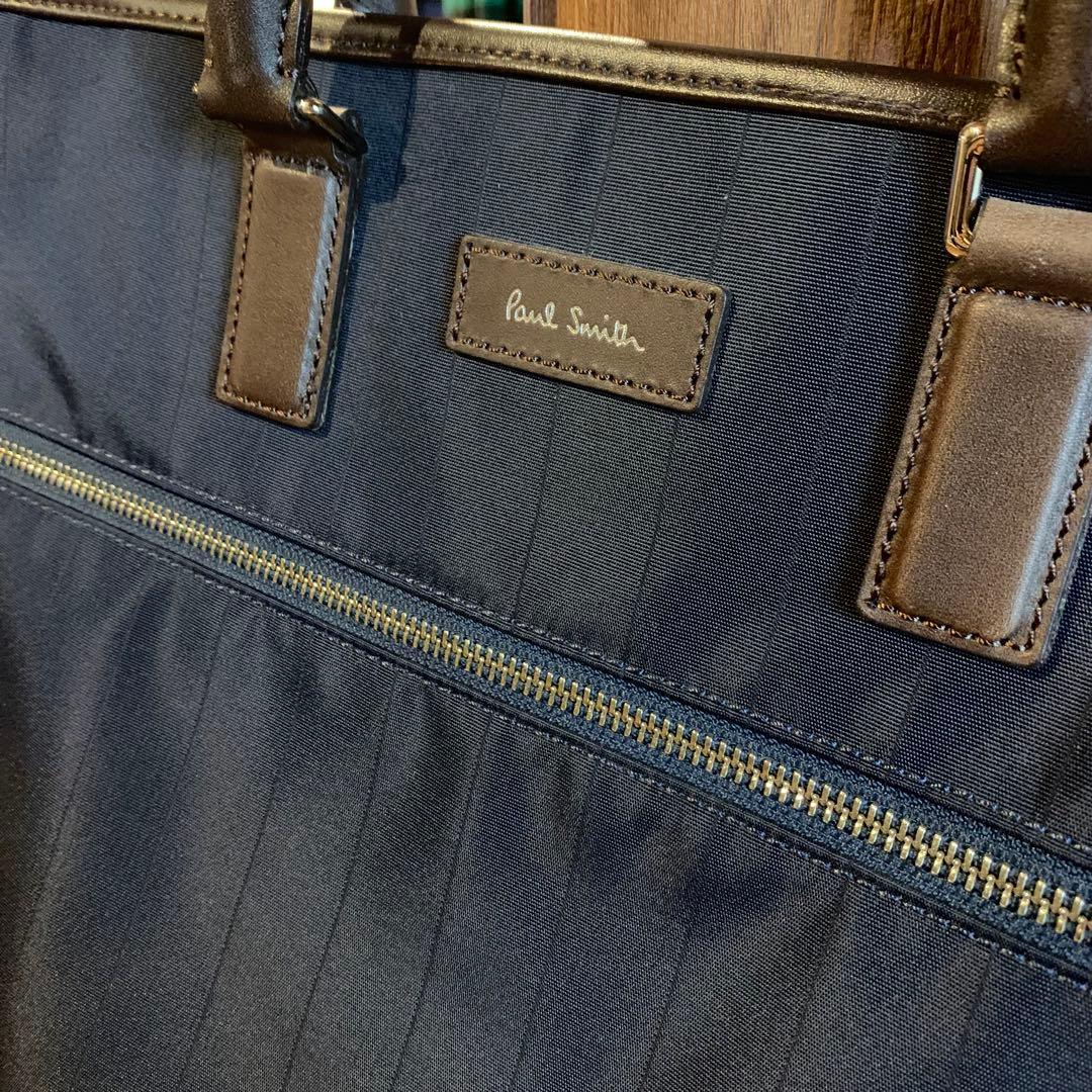 【超美品】ポールスミス　ネイビー　ビジネスバック　2way Paul Smith