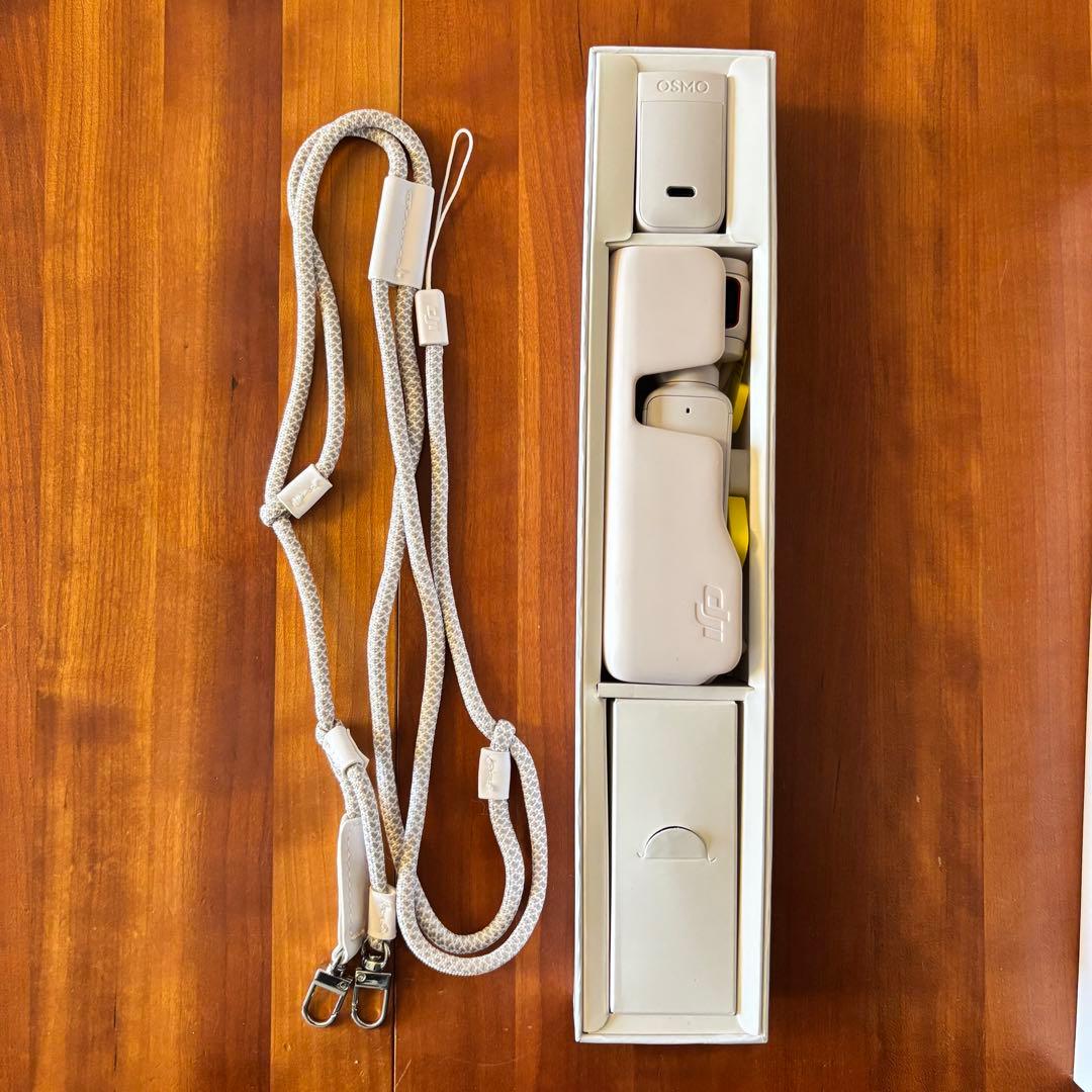 【新品同様　美品】DJI POCKET 2 サンセットホワイト