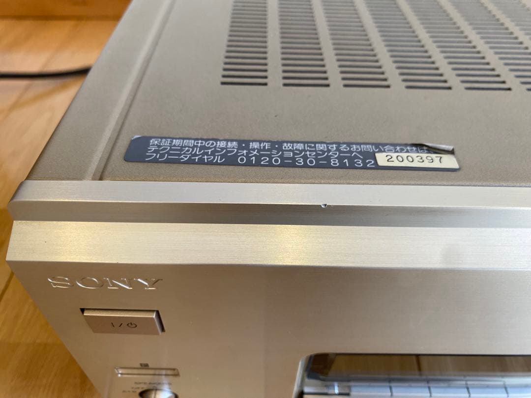 【中古・現状品】Sony AVアンプ　TA-V777ES リモコンあり