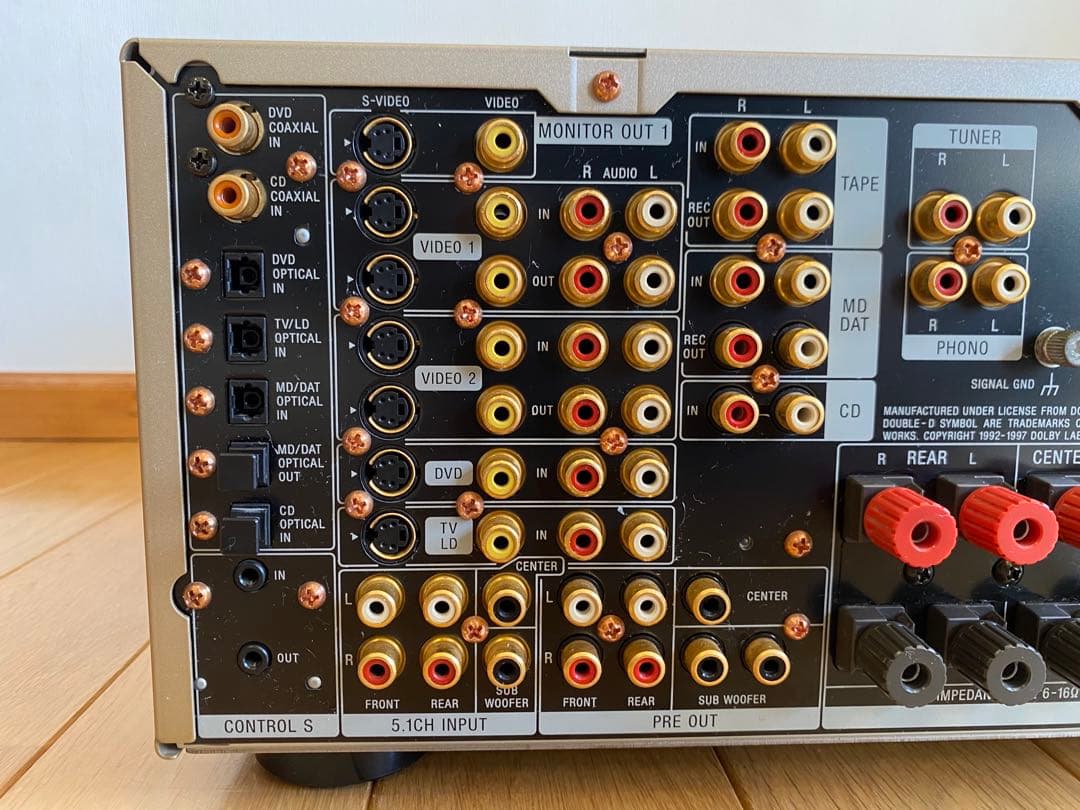 【中古・現状品】Sony AVアンプ　TA-V777ES リモコンあり