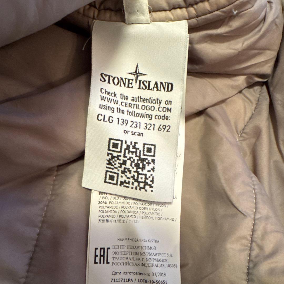 希少 美品 STONE ジャケット L フラッグシップモデル