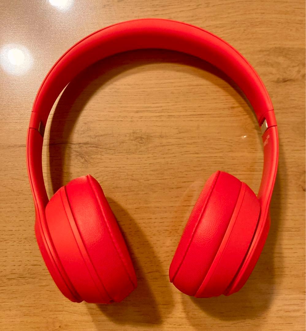 【週末限定セール！】beats solo 3ワイヤレス ヘッドホン　オレンジ