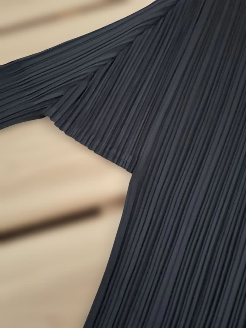 プリーツプリーズISSEY MIYAKEイッセイミヤケ　ブラック　サイズ3