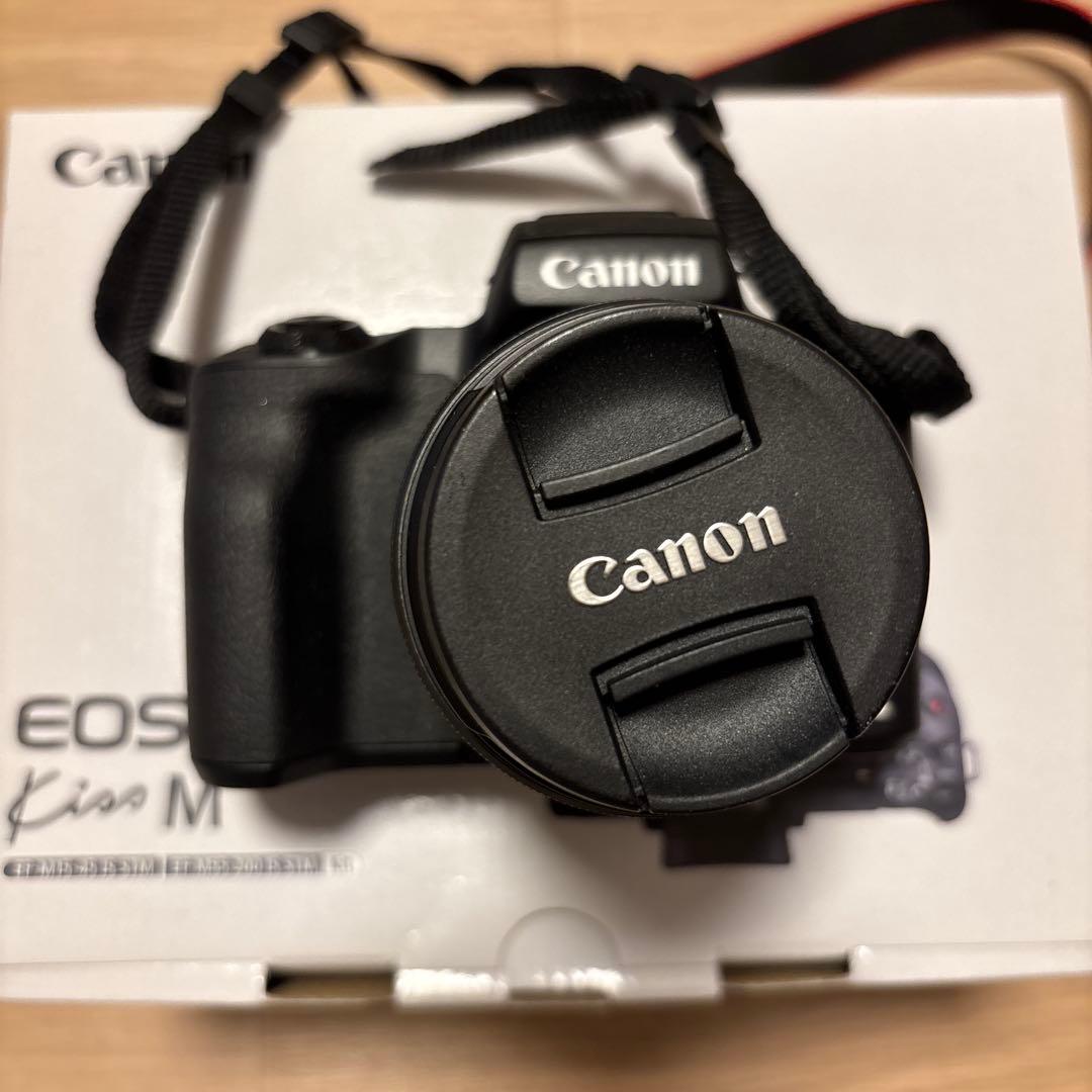 canon EOS kiss M ダブルレンズ