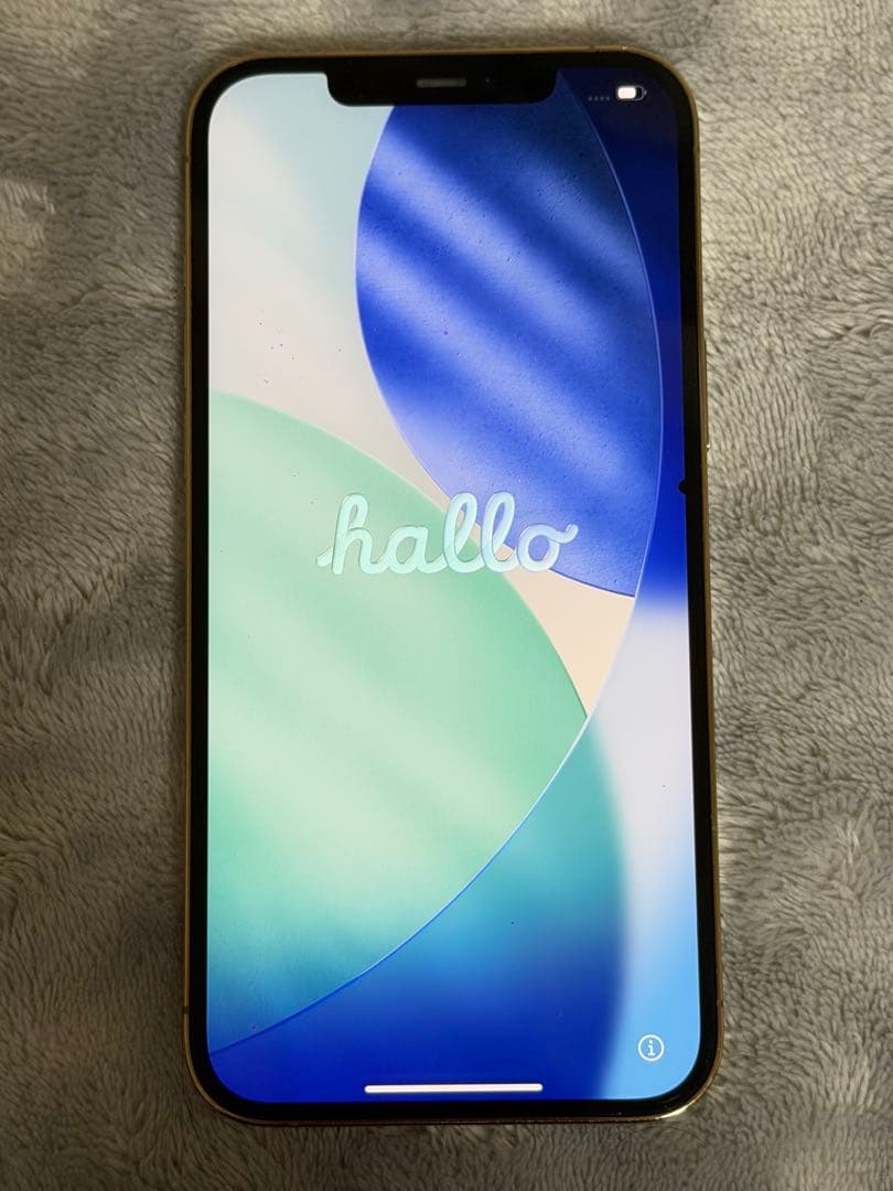 iPhone12proMax 容量128GB ゴールド