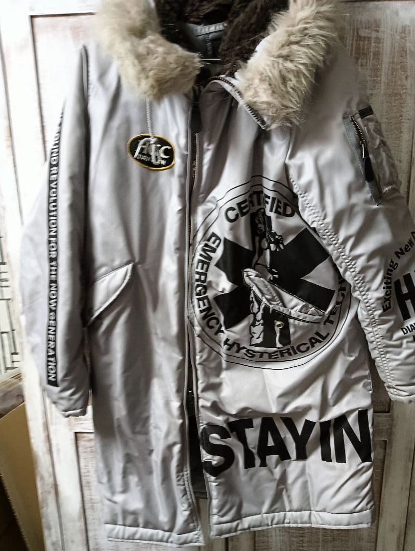 ヒステリックグラマー　プリマロフト　シルバー　完売品　レア