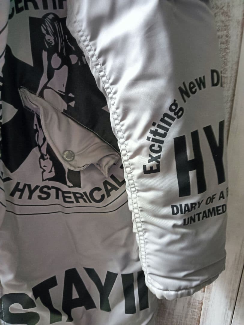 ヒステリックグラマー　プリマロフト　シルバー　完売品　レア