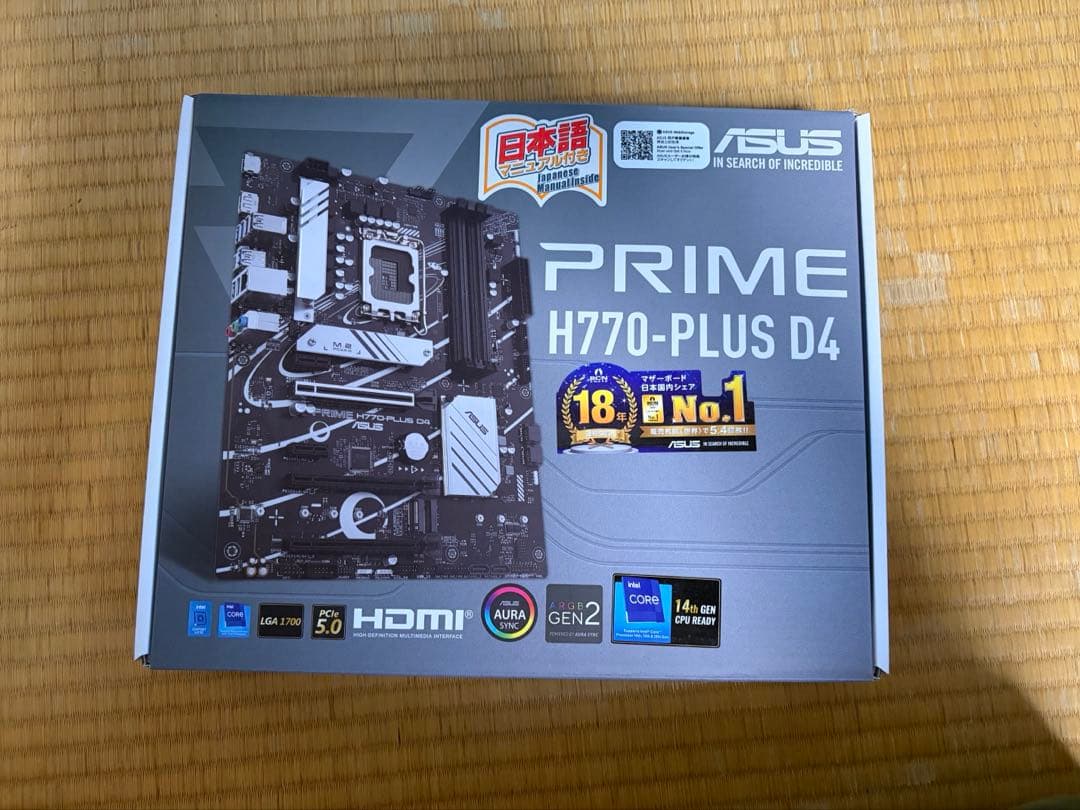 [ジャンク] ASUS H770-PLUS D4 マザーボード