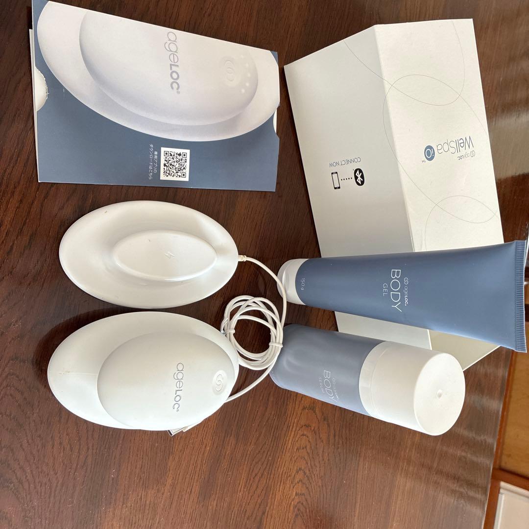 ニュースキンageLOC ウェルスパio+ボディジェル新品+ボディセラム使用品