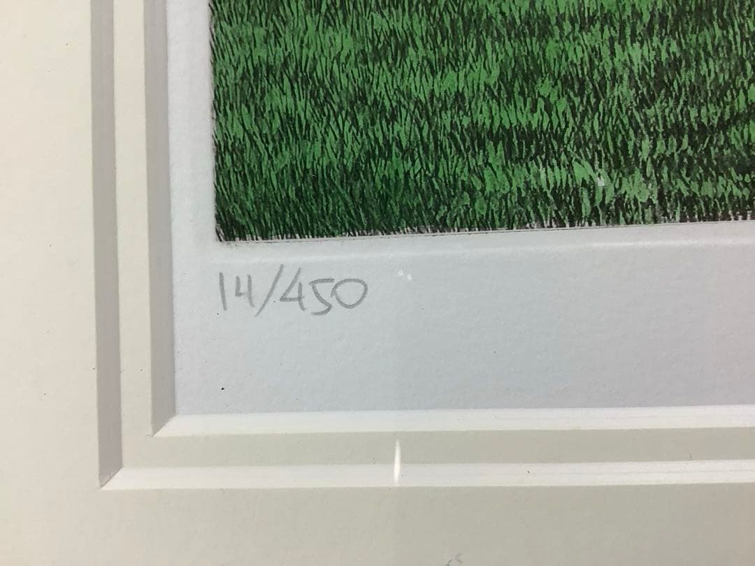 キャロル・コレット 「Spring Morning」 手彩色銅版画？