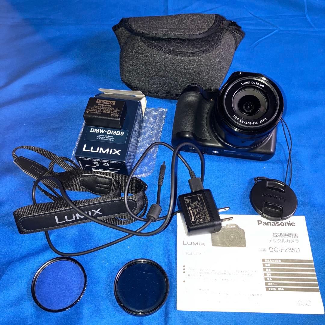 PANASONIC LUMIX DC-FZ85D 、　　 電池、充電コード取説