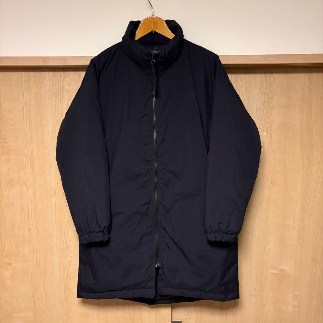 MUJI labo ムジラボ ダウンコート ダウンジャケット S 黒 無印良品