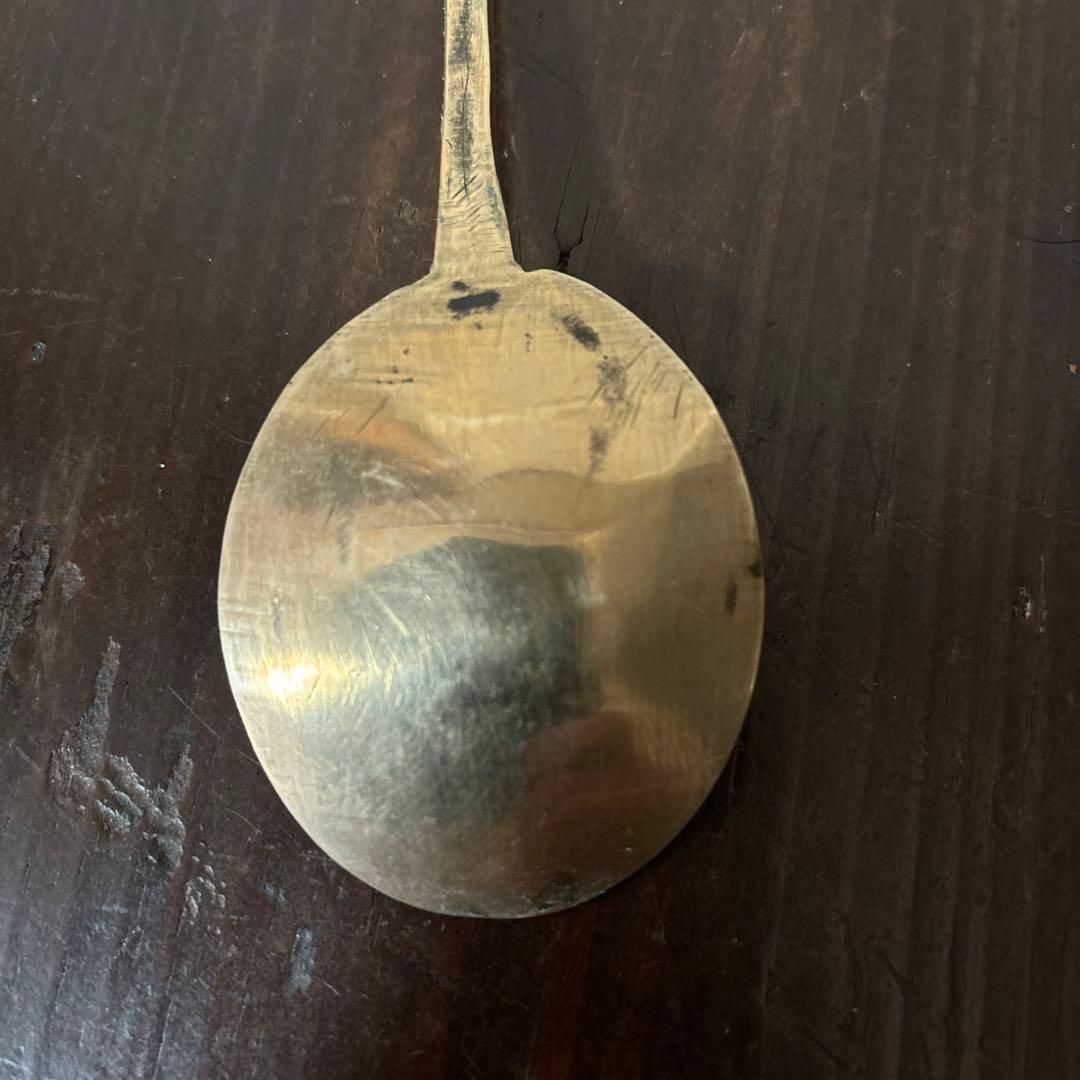 李朝スッカラ5点　(g134)韓国スプーン.アンティーク.ヴィンテージ.古道具