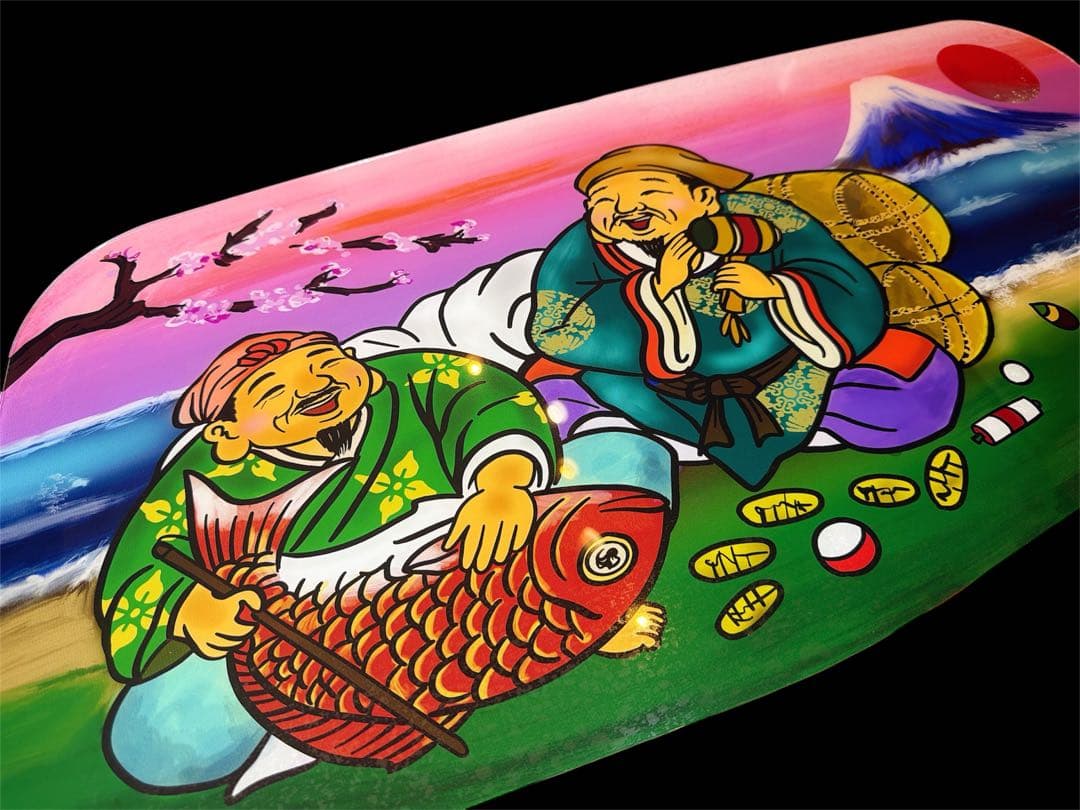 ふそう スーパーグレート 安全窓 デコトラ 七福神 アンドン