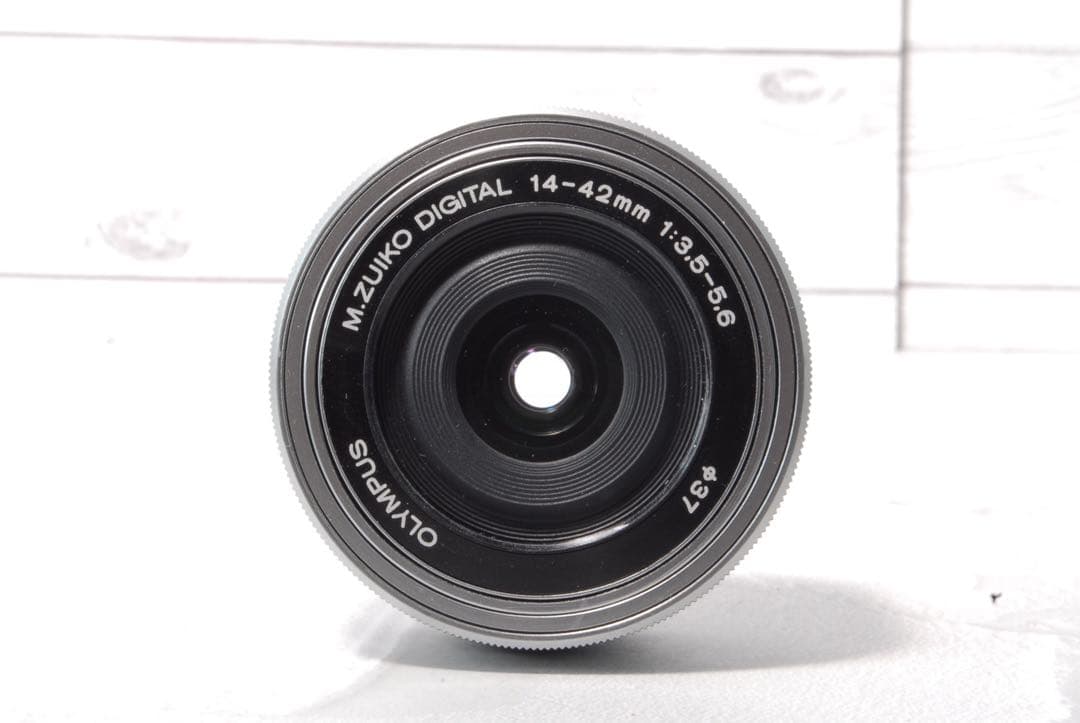 オリンパス 14-42mm EZ パンケーキレンズ 【動作良好】 美品❤️