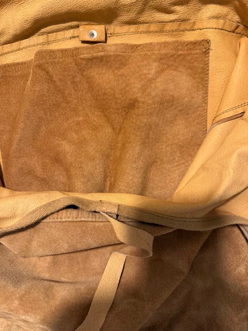 黒*人様 hobo スエード トートバッグ キャメル レザー ショルダー オーク