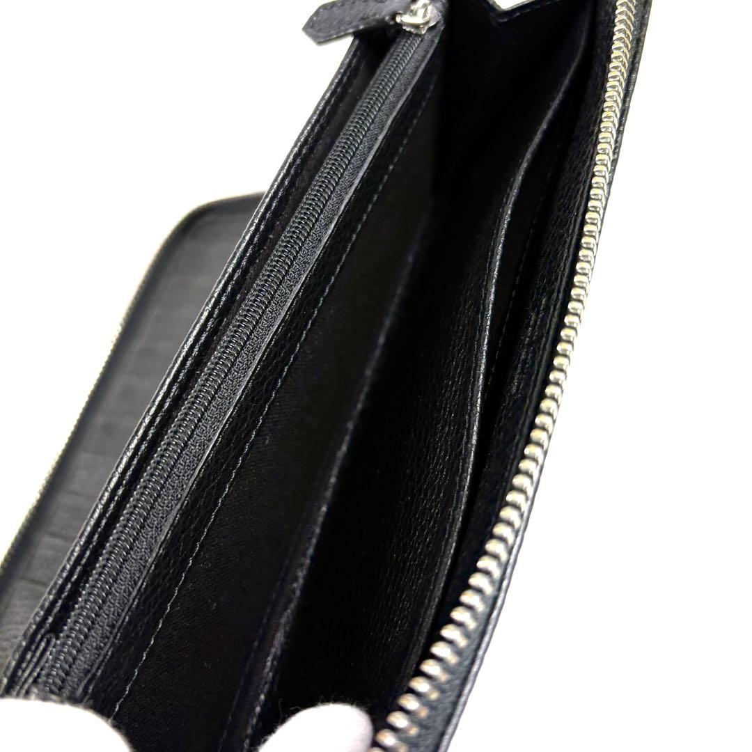 極美品✨ヴィヴィアンウエストウッド 長財布 ラウンドジップ 黒 大容量 レザー