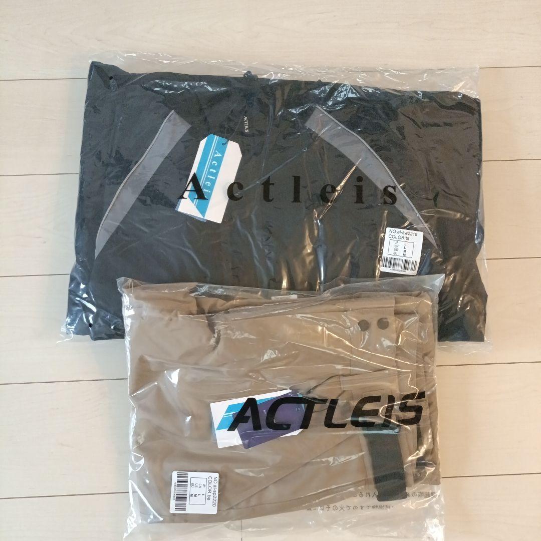 ACTLEIS ウェア　セット　ジャケット　パンツ　スキー　スノボー　 L　上下