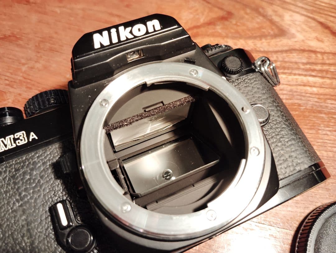 Nikon FM3A フィルム一眼レフカメラ　レンズ2本付