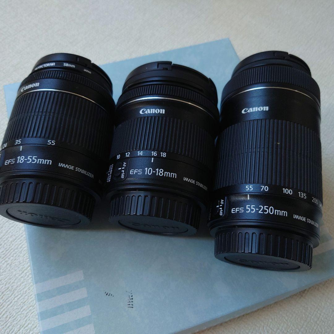 Canon EOS 70Dとレンズ3本セット