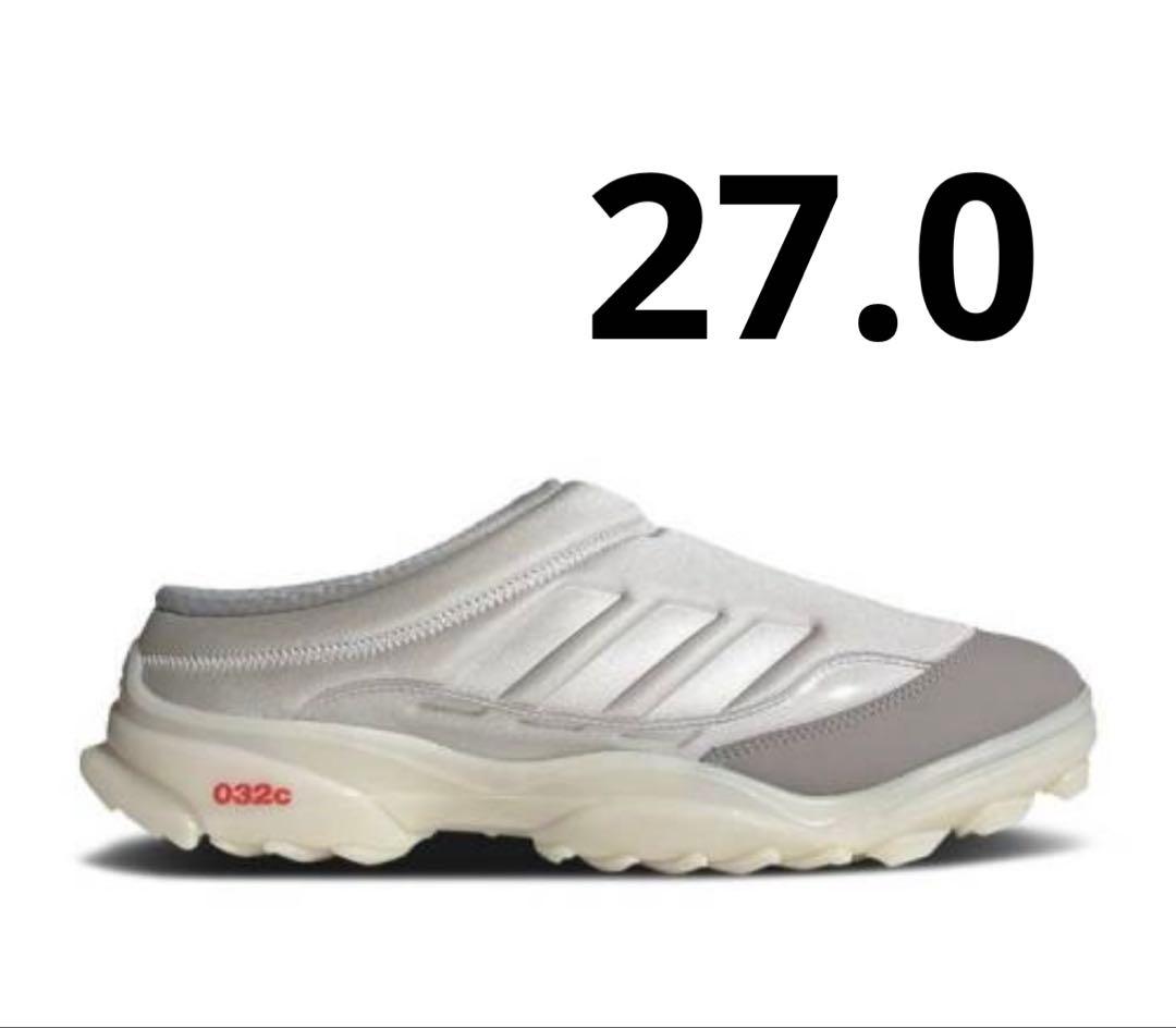 【新品未使用】adidas032CアディダスGSGミュールデッドストックシルバー