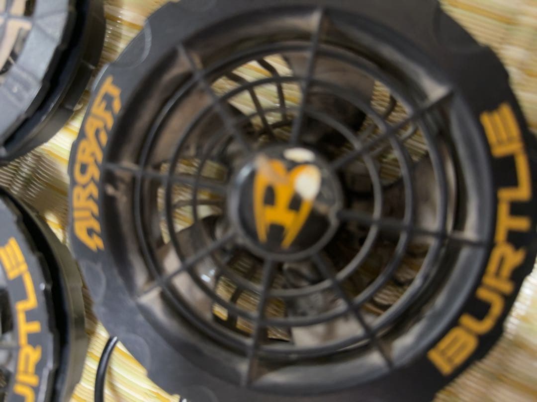 バートルAC-08 バッテリー　ファン4つセット