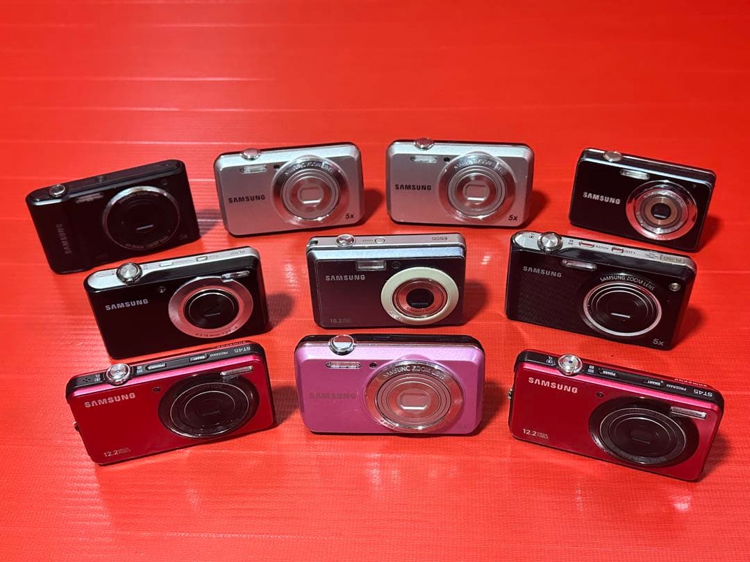 Samsung10台 デジカメラ まとめ【動作未確認ジャンク扱】