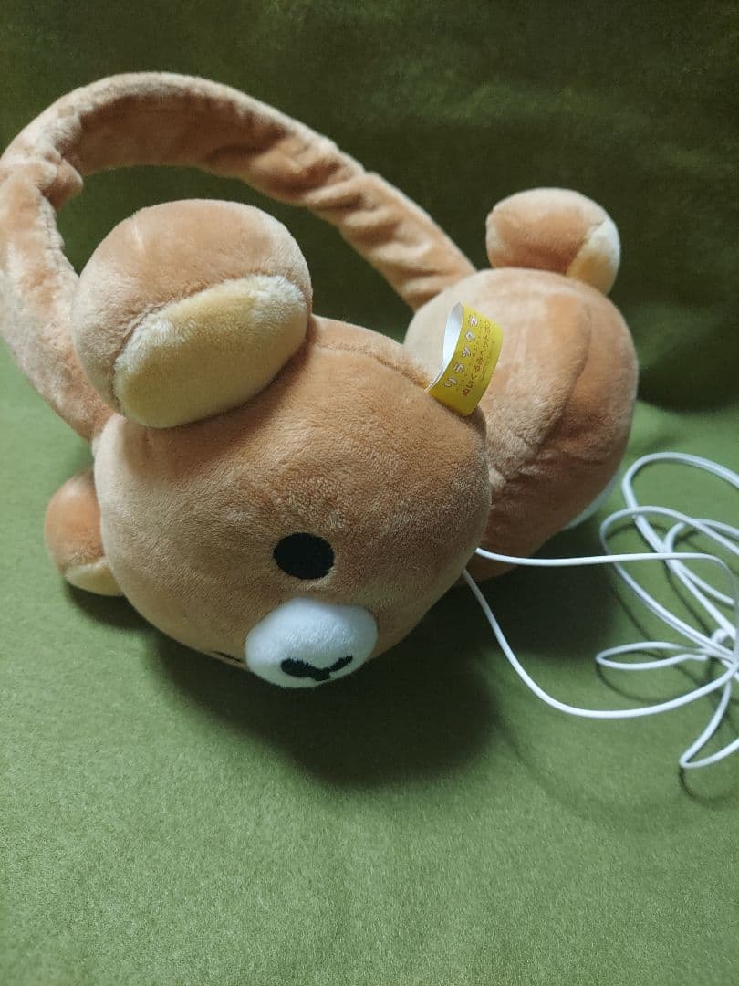 リラックマ ぬいぐるみ ヘッドホン 非売品 アミューズメント専用景品 動作OK