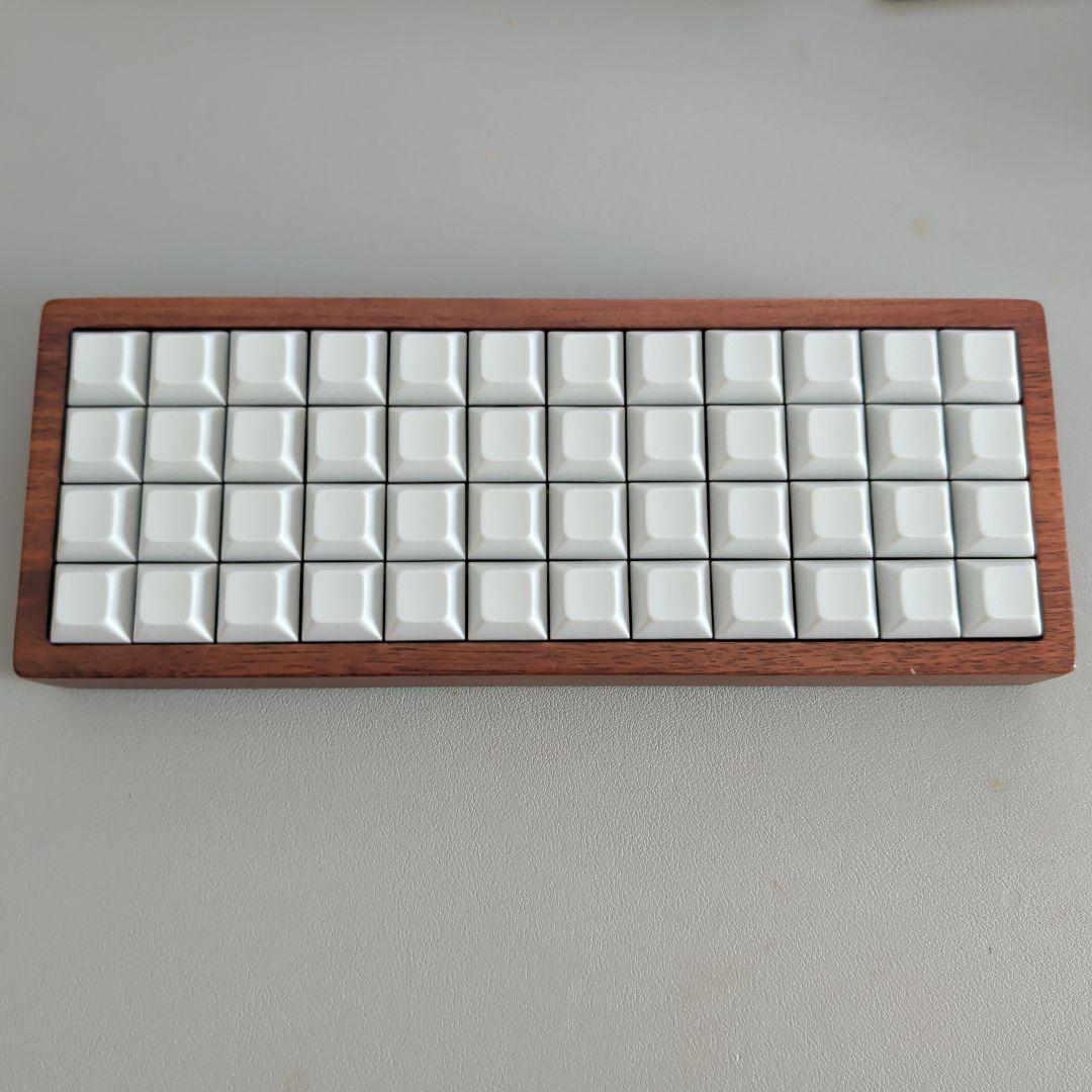 YMDK Air40 木製フレーム メカニカルキーボード オーソリニア 48キー