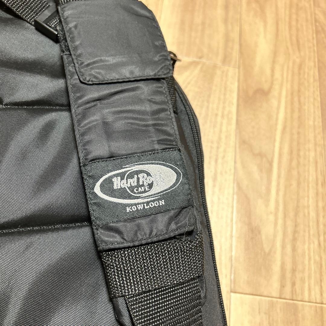 old HARD ROCK CAFE メッセンジャーバッグ　古着　y2k