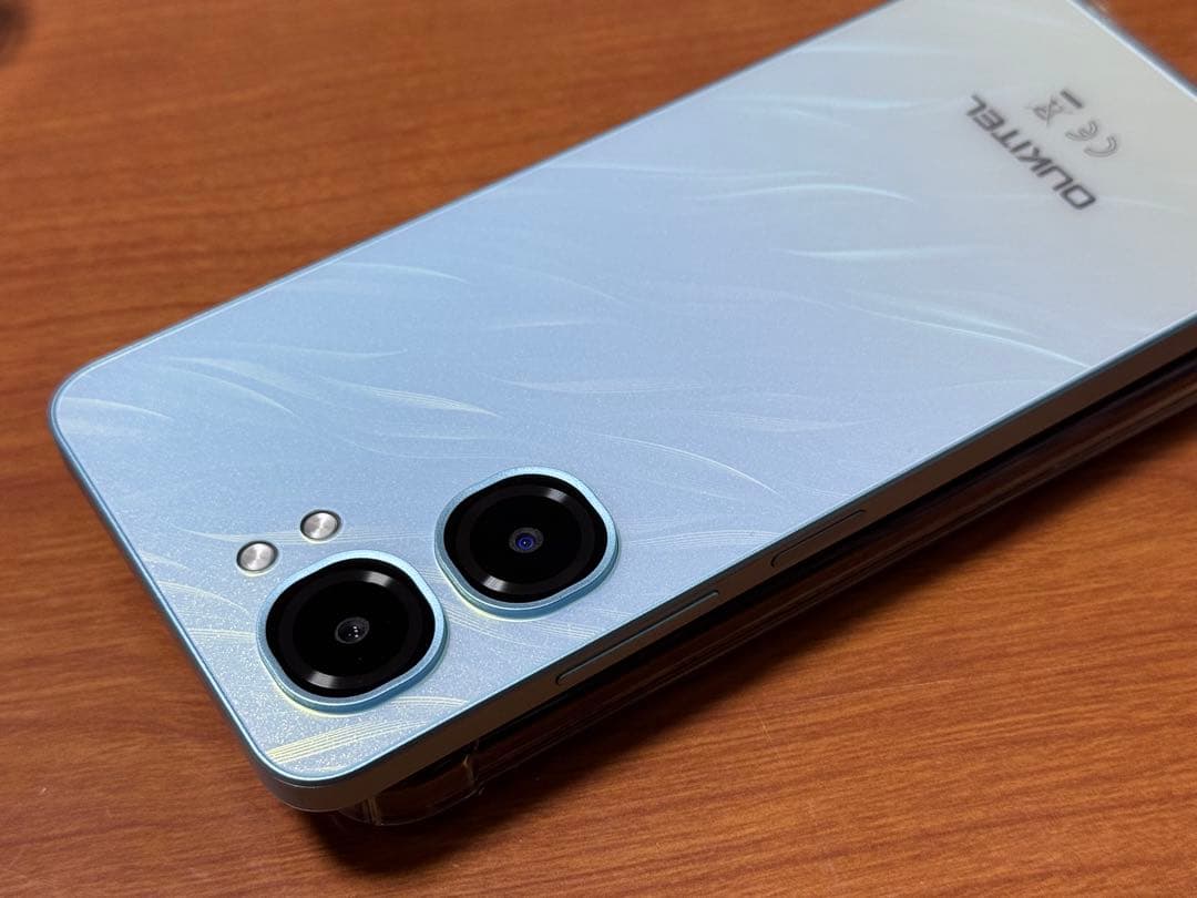 SIMフリー C58 Pro OUKITEL 256GB ブルー スカイ 水色