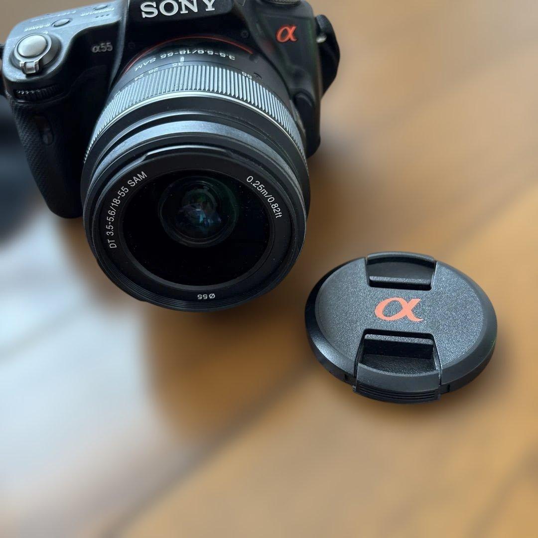 SONY α55 デジタル一眼レフカメラ SLT-A55V