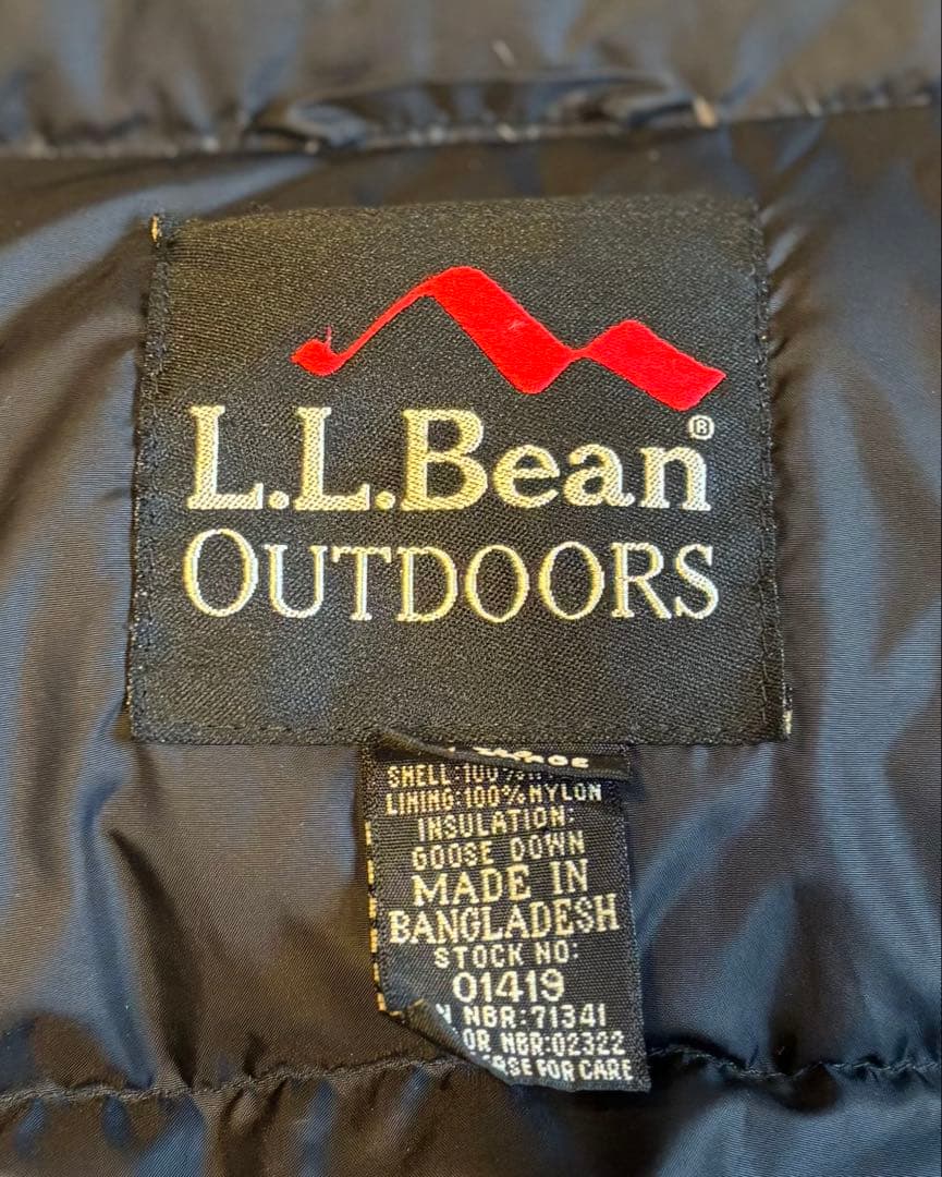 エルエルビーン パッカブルダウンベスト XXL ブラック