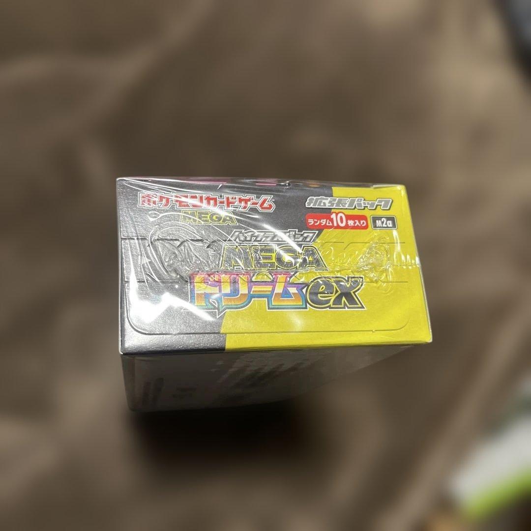 ポケモンカードゲーム MEGA ドリームex 10パック入りシュリンク付き未開封