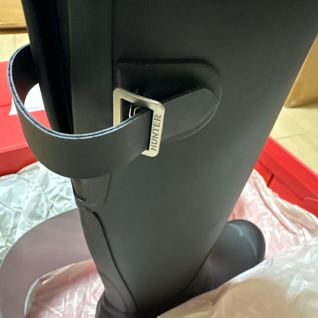 ハンターレインブーツ ORIGINAL WELLY　２４㎝未使用　擦れあり