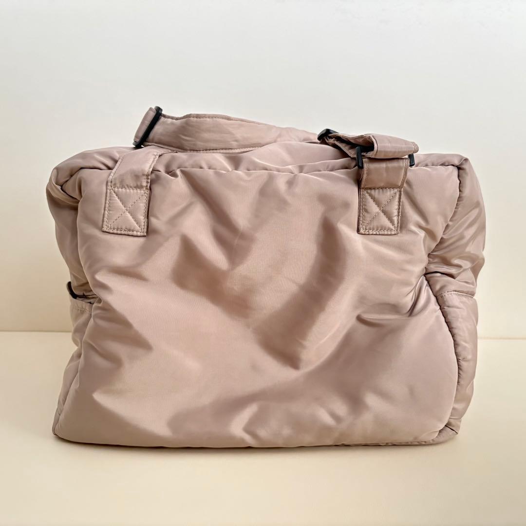 mamita マザーズバッグ　ベージュ&ミルキーピンク