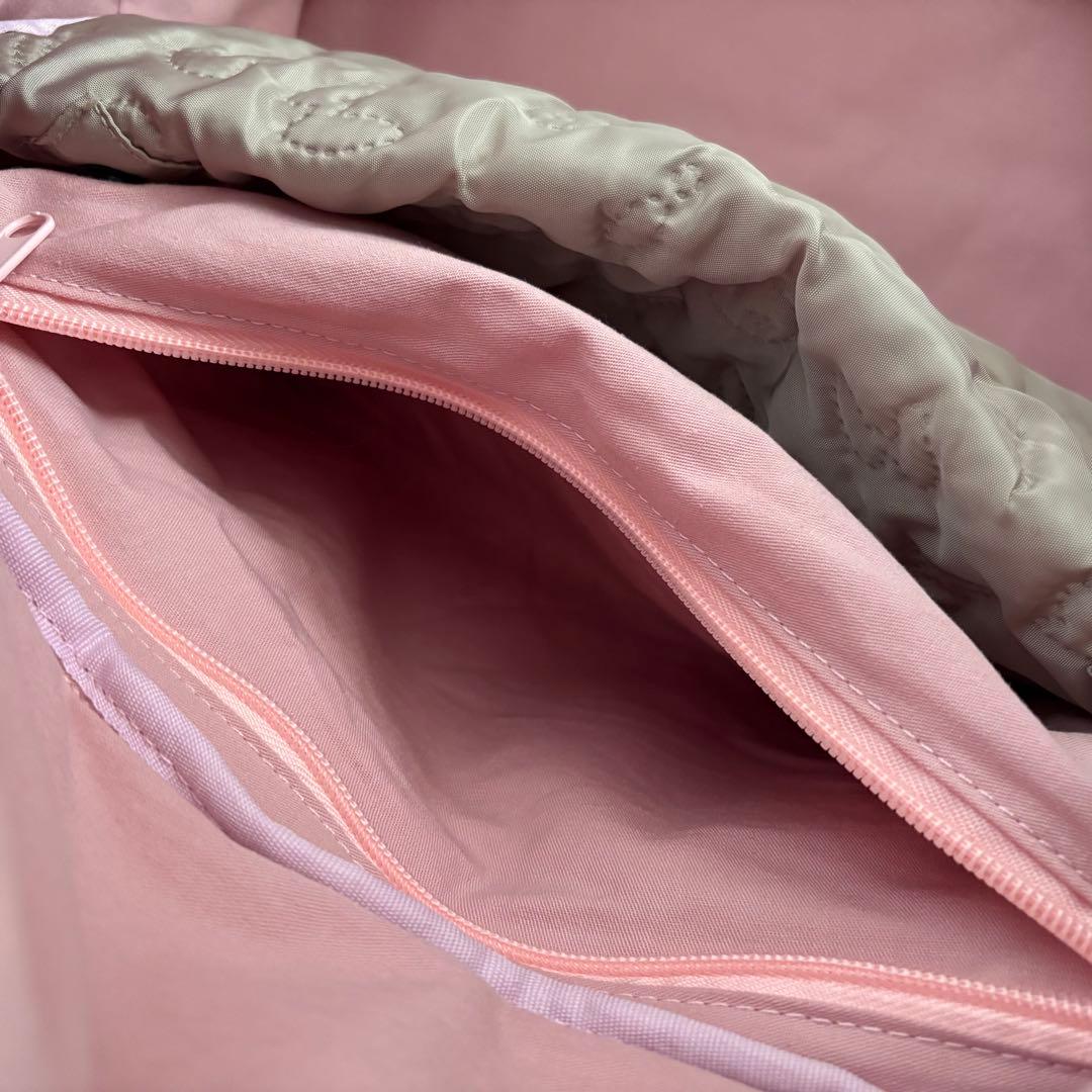 mamita マザーズバッグ　ベージュ&ミルキーピンク